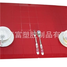 定做硅胶餐垫餐桌隔热垫现模环保印刷餐垫