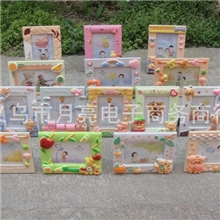 厂家直销KD儿童卡通5寸6寸7寸相框幼儿园宝宝像框欢迎批发