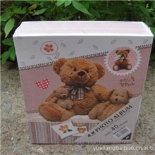 超值正品艾尚美相册4R6寸盒装40张小熊卡通相册欢迎批发