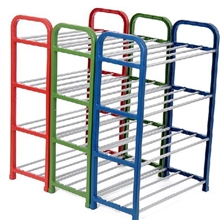 鞋架四层简易鞋架升级魔术鞋架家用组合塑料鞋架厂家批发义乌