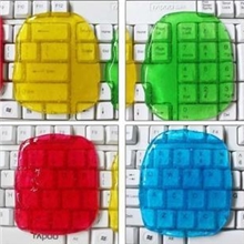 第二代水晶万能清洁胶键盘清洁胶魔力去尘胶电脑键盘胶批发厂家