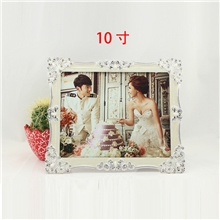 义乌相框厂家影楼婚纱相框雅致像框有金属质感的塑料相框摆台