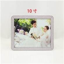 简约10寸塑料电镀相框影楼婚纱相框创意像架欧式相框加盟批发