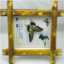 厂家批发多款画心，精美创意礼品，多款蝴蝶标本工艺相框