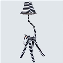 ITGY热销款黑白条纹猫星人卡通落地灯创意时尚卧室客厅儿童房台灯