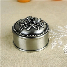 欧式古典雕花婚庆礼品锌合金材质公主首饰盒297/P