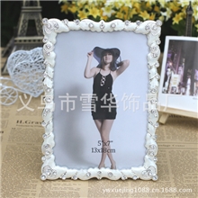 XH18017-57情侣创意个性气质家居酒店5*7合金相框相架