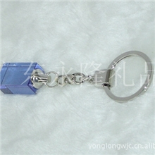 [钥匙扣]水晶灯钥匙扣，内雕钥匙扣，金属匙扣
