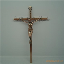 [热销精品]金属十字架，耶稣十字架摆件，宗教产品