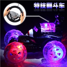 重力感应充电变速遥控车方向盘遥控车翻斗车儿童玩具RD288