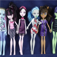 Mattle美泰怪物高中精灵娃娃鬼娃装扮套装Party角色扮演