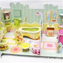 大量最新最好卖的3D立体拼图DIY玩具