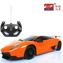 厂家直销升级版1:14超大兰博基尼带充电全比例遥控车儿童玩具批发