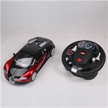 美致2050F1:10布加迪威龙重力感应方向盘遥控车模型玩具批发