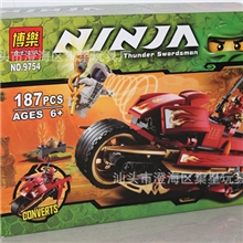 博乐正品乐高式积木英雄工厂3D拼装儿童积木儿童益智玩具