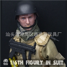 淘宝热卖1:6模型12寸兵人服装配件可拆卸高仿真CF模型
