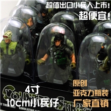厂店反恐精英4寸小兵人CF穿越火线男孩玩具赠品PVC手办