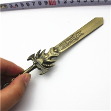 LOL新款游戏手办模型合金武器模型盖伦大剑英雄联盟手办模型