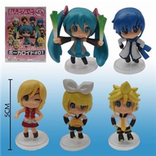 大玩家动漫手办玩具批发5款初音A款动漫公仔模型