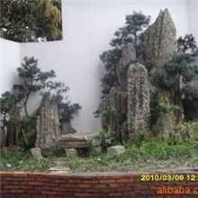 批发供应各类室内外山水山石盆景