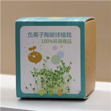 厂家热销负离子陶碳球二代净化空气创意礼品迷你盆栽新包装