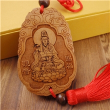 DR-THC-108，赐福观音汽车内饰用品，汽车挂件批发，车挂定做厂家