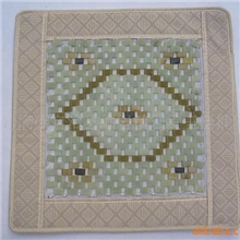 供应天然岫玉坐垫编号01