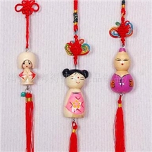 厂家供应小木人挂饰木人饰品小木人工艺品木人挂饰批发（图）