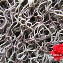 2cm厚三件套黑红双色丝圈汽车脚垫