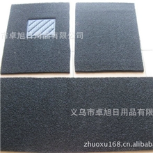 供应黑色米色灰色1.2cm汽车喷丝地毯脚垫三件套