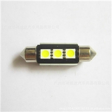 双尖解码灯36MM-3灯铝件散热/canbus防报警阅读灯牌照灯地图灯