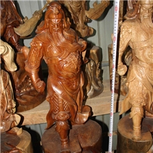 香樟木、木雕、关公大型关公根雕，1米以上高度