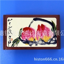 供应陶瓷名片厂家高档商务手工陶瓷名片厂家批发创意礼品定做