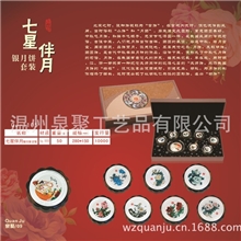 厂家供《中秋月饼》商务摆件千足银纯银纯银摆件纪念工艺品