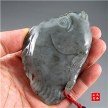 【文峰正品】福建寿山石精品把件手玩芙蓉石年年有余