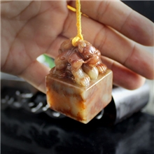 寿山石篆刻礼品印章雕刻工艺品玉玺