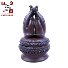 【燕藏家礼品】香炉工艺摆设*佛手工艺品礼品家饰陶瓷*视频+防伪