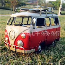 手工做旧铁艺车模型家居装饰工艺品金属摆件摄影道具礼品批发