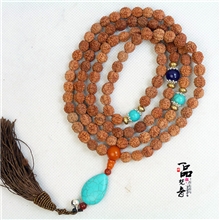 天然菩提子批发供应优质五瓣金刚菩提子念珠9MM108颗手链