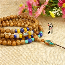 批发本色藏式老菩提星月菩提子108颗佛珠手链7/8/9mm正月高密度