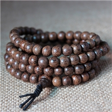 CX201越南金丝沉佛珠108颗念珠男女款手链沉香佛珠手链批发