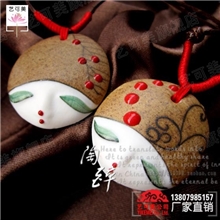 XW008饰品批发项链吊坠手绘图案随机娃娃脸特价不参加折扣