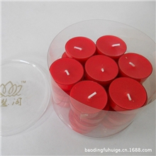 佛教用品批发28粒红色4小时塑料壳酥油灯厂家直销