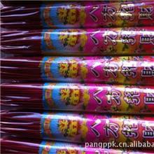 [厂家小额批发]3.2MM圆玻璃纸包装竹签线香