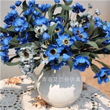 仿真花法式7头波斯菊欧式绢花批发假花干花仿真植物厂家热销