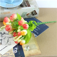 超低价仿真花批发装饰花绢花15头春珍珠蕾玫瑰星星苞假花