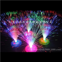 光纤花/丝批发闪光发光玩具喜庆用品地摊货源七彩宝石满天星012