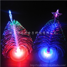 义乌小商品批发厂家直销仿真花/闪光花地摊货源七彩圣诞树016