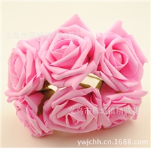 热卖仿真卡通花束款，PE泡沫大玫瑰花仿真玫瑰花，厂家直销有现货