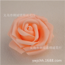 仿真厂家7cm泡沫玫瑰花泡沫花热卖PE玫瑰花手捧花花球用花